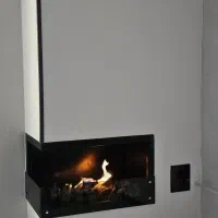 شومینه گازی طرح LCD. شیراز استیل|بخاری، هیتر، شومینه|شیراز, شهرک گلستان|دیوار