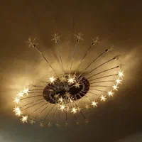 لوستر سقفی کنترل دار|لوستر و چراغ آویز|تهران, جنت‌آباد جنوبی|دیوار