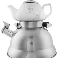 کتری وقوری ۳لیتری استیل  مارک M.T.G