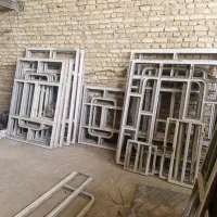 پنجره اهنی دسته دو