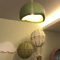 بالن لوستری فانتزی و جذاب برای اتاق کودک|لوستر و چراغ آویز|یزد, |دیوار