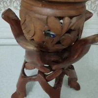 شکلات خوری چوبی