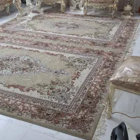 یک جفت فرش ۶ متری گردویی درجه۱ کاشان + کناره ها|فرش|تهران, شهرک استقلال|دیوار