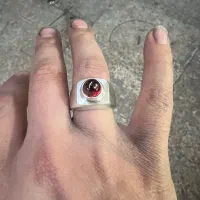 انگشتر دستساز یاقوت