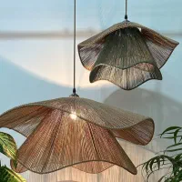 لوستر رافیا و مکرومه