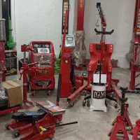 بالانس لاستیک درار  پمپ تنظیم باد جک دو ستون