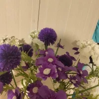 گل وگلدان بسیار زیبا، خارجی|گل مصنوعی|ری, ظهیرآباد|دیوار