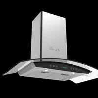 هود شومینه ای ۲۰۱۰ استیل ۶۰ - ۸۰ - ۹۰ سانت بیمکث