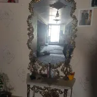 آینه کنسول وجلو مبلی اصل
