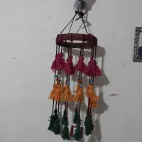 لوستر آویز منگوله دار