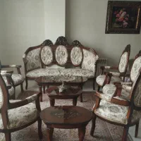 مبلمان تمام چوب