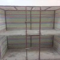 قفسه مرغ و خروس|حیوانات مزرعه|باسمنج, |دیوار