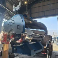 دیگ بخار بویلر روغنداغ با عایق بندی درست