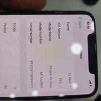 اپل iPhone XS Max با حافظهٔ ۲۵۶ گیگابایت|موبایل|تهران, نازی‌آباد|دیوار