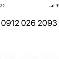 0912.026.2093 سیم کارت 0912 کد صفر مشابه صفر