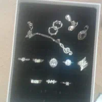 فروش انگشترهای شیکو جزاب نقره