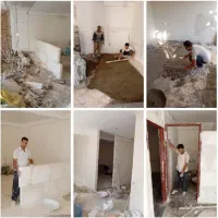 خدمات بنایی کاشیکاری و گچ کاری و بنایی|خدمات پیشه و مهارت|کرج, فاز ۳ گوهردشت|دیوار