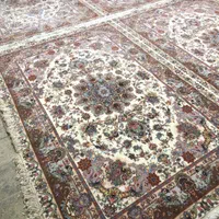 (فرش فرزین)۲جفت۶متری خطیبی۴۰رج،حاشیه۲رنگ|فرش|تبریز, |دیوار