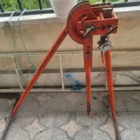 خم کن  دستی لوله  فلزی  همراه با لقمه و ۳عدد فک