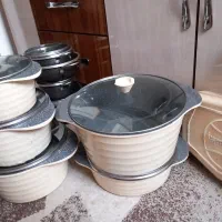 قابلمه تفلون چدن ضخیم