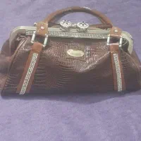 کیف مجلسی قهوهای