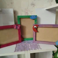 قاب عکس چوبی