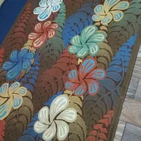 فرش گل برجسته 4متری
