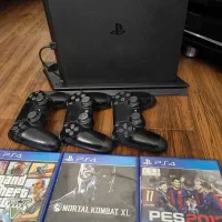 ps4 اسلیم/یک ترابایت/سه دسته/همراه بازی
