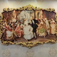 تابلو مخمل فرانسوی