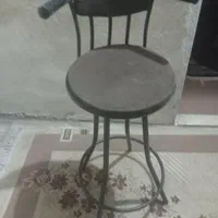 صندلی تکی اهنی سالم