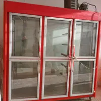 یخچال شش درب شیشه ای ویترینی مناسب قنادی سوپری