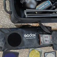 کیت نور کامل فلاش آتلیه ۳۰۰ ژول گوداکس Godox شاخه۳