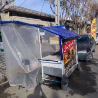 گاری بابوله .فست فود سیار