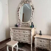 سرویس خواب ۲نفره سفیدمنبت سلطنتی|تخت و سرویس خواب|تهران, جیحون|دیوار