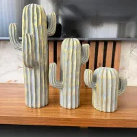 مجسمه کاکتوس و جا دستمالی