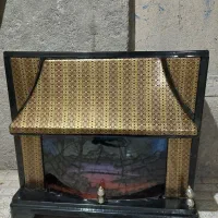 بخاری کازی طرح شومینه