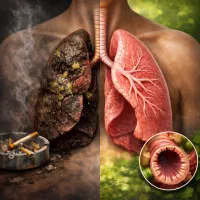 ریه سالم/برای افراد سیگاری و قلیونی