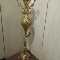 گلدان بلند برنز|گل مصنوعی|زنجان, |دیوار