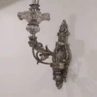 لوستر ۹ شاخه نو و دو عدد دیوار کوب ست لوستر|لوستر و چراغ آویز|تهران, دولاب|دیوار