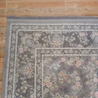 فرش 9متری 1500شانه گل های برجسته ازشرکت بزرگ مهر|فرش|پارس‌آباد, |دیوار