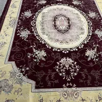 فرش ۱۲متری تمیز بدون ایراد شسته شده