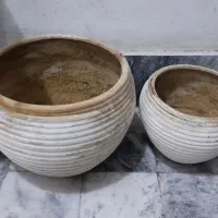 گلدان سفالی بزرگ