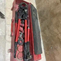 پرس نیو پایپ و تعدادی دستگاه لوله کشی