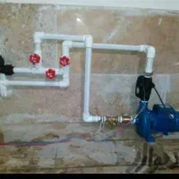 لوله کشی آب لوله کش فاضلاب نصب شیرآلات  پمپ تانکر