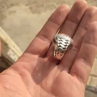 انگشتر نقره دُر نجف خطاطی|جواهرات|محمدیه-قزوین, |دیوار