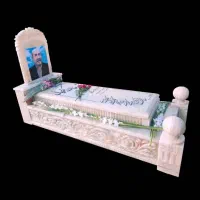 باسازی کامل سنگ مزار و ترمیم نوشته یه کار کمیاب