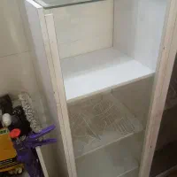 ویترین، قفسه|کتابخانه، شلف، قفسه‌های دیواری|شیراز, شهرک فرهنگیان|دیوار