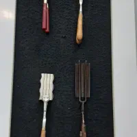 اتو موهای زغالی قاجاری