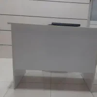 میز کار/تحریر سفید نو (دو کشو جادار) بدون  خط و خش