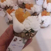 گیفت شاخه نبات عروس هدیه عقد سینی حنا نامزدی|صنایع دستی و سایر لوازم تزئینی|مشهد, موسوی قوچانی|دیوار